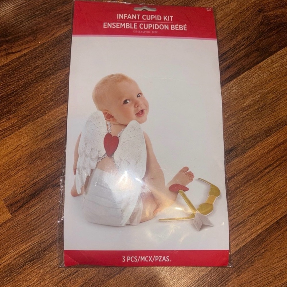 Infant Cupid Kit with Wings and Accessories